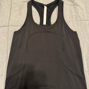 lululemon swiftly black Tank Top size 6